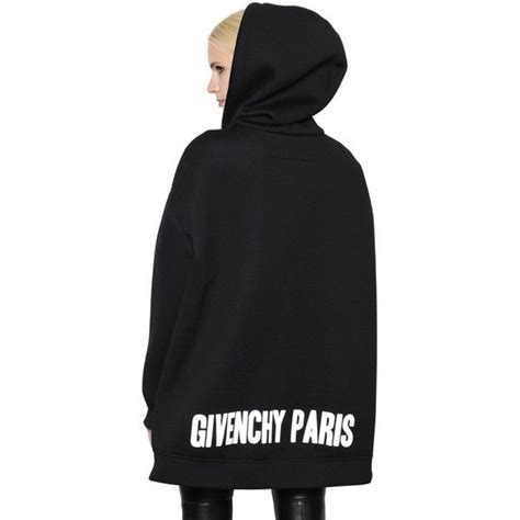 givenchy neoprene sweatshirt|Givenchy sweatshirt women.